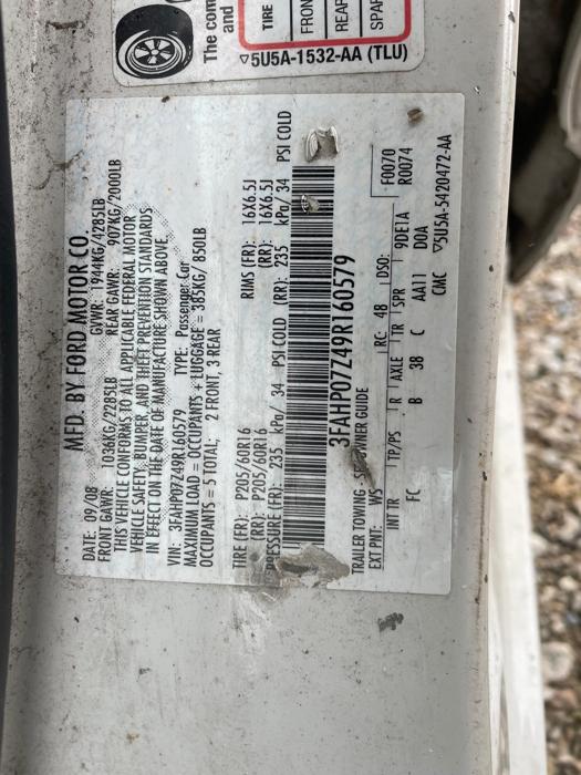 2009 ford fusion se with 192340 miles for sale near elk-river, minnesota 0b3e820d05744e31bbaff86265fbd94f.jpg