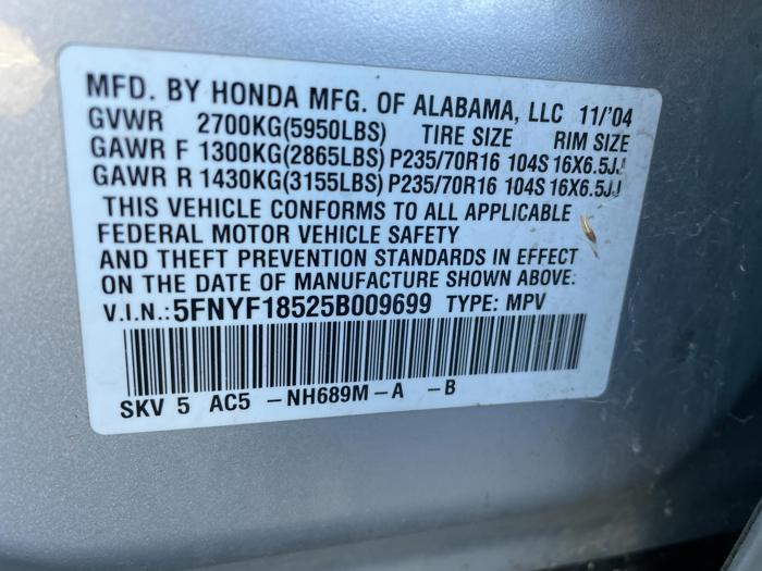 2005 honda pilot ex-l with 286175 miles for sale near elk-river, minnesota 237191a76c3344779f4ca643ce329ad3.jpg