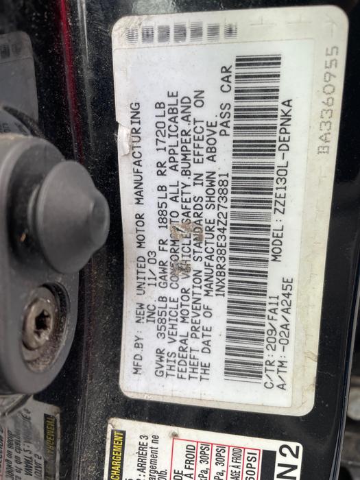 2004 toyota corolla with 160339 miles for sale near elk-river, minnesota 2bc95582890b48bab8f1087bee931e6f.jpg