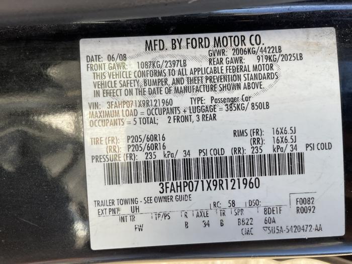 2009 ford fusion sel with 123833 miles for sale near elk-river, minnesota 366e27de196c4be4a4496c71d7e07b3f.jpg