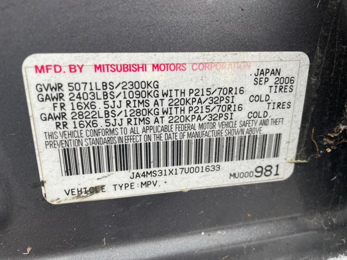 2007 mitsubishi outlander sel with 174016 miles for sale near elk-river, minnesota 36a09731be9a49bcbfee314164713f22.jpg
