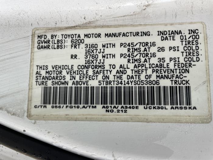 2000 toyota tundra sr5 with 233562 miles for sale near elk-river, minnesota 58b35ff28a3c435498aedb2b93aa260a.jpg