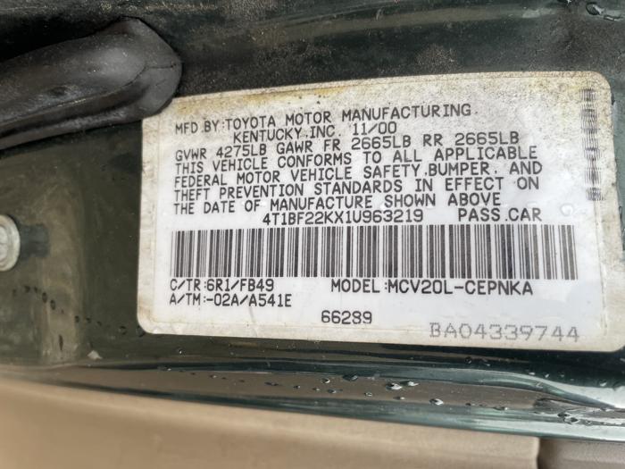 2001 toyota camry sel with 169411 miles for sale near elk-river, minnesota 89b0413b26d0409892ad3e5ce795e458.jpg