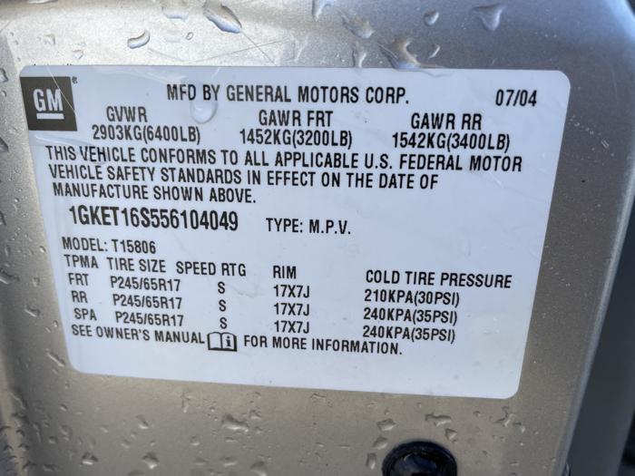 2005 gmc envoy xl-sle with 171865 miles for sale near elk-river, minnesota b6256d8a48184333b1199eb934e90d55.jpg