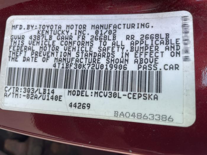 2002 toyota camry sel with 184269 miles for sale near elk-river, minnesota b80594b81dbe4187a3bdd137c348532e.jpg