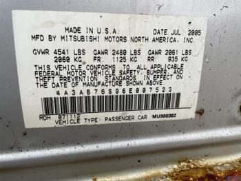 2006 mitsubishi galant sel with 291363 miles for sale near elk-river, minnesota 7796ff516e97434ea5184acb50020ee5.jpg