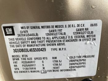 2006 buick rendezvous cxl with 130725 miles for sale near elk-river, minnesota 905c87fc6f67495b85614e6c0290f6b0.jpg
